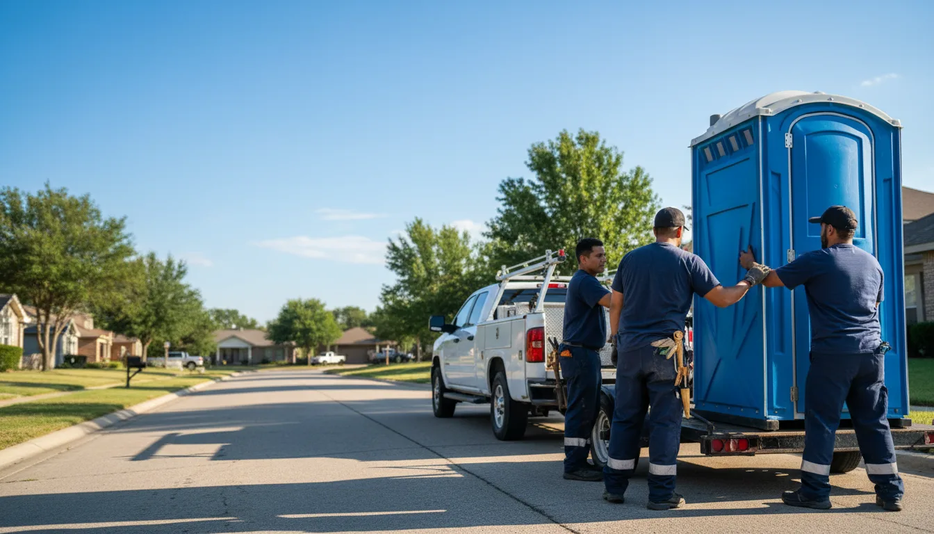 Portable Toilet Rental in Pattonville, TX near me